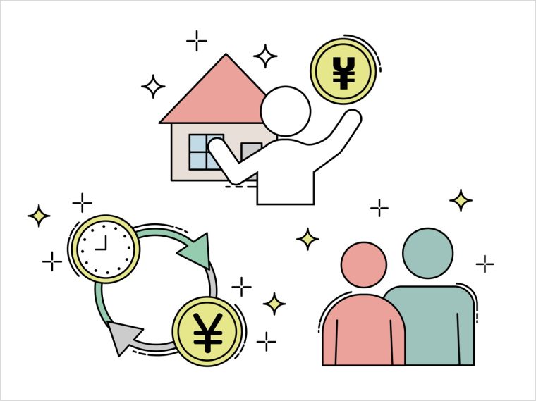 住宅手当・役職手当・固定残業代のイメージ